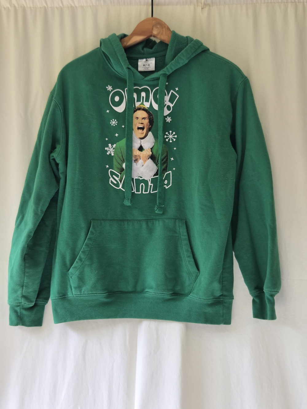 Elf The Movie Green 'OMG! Santa' Graphic Hoodie